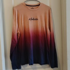 Embroidered Ombre Hollister Long Sleeve